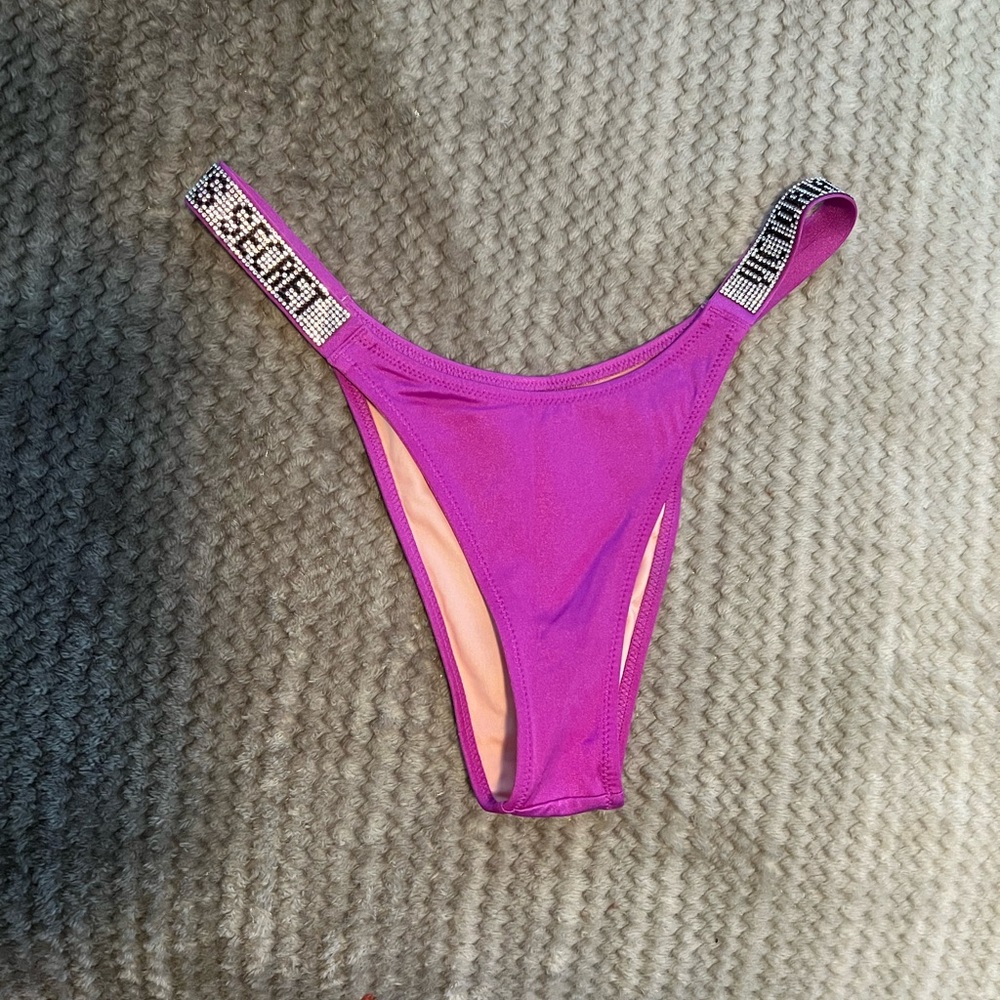 Victoria’s Secret Shine Strap Brazilian Swimsuit Bottom